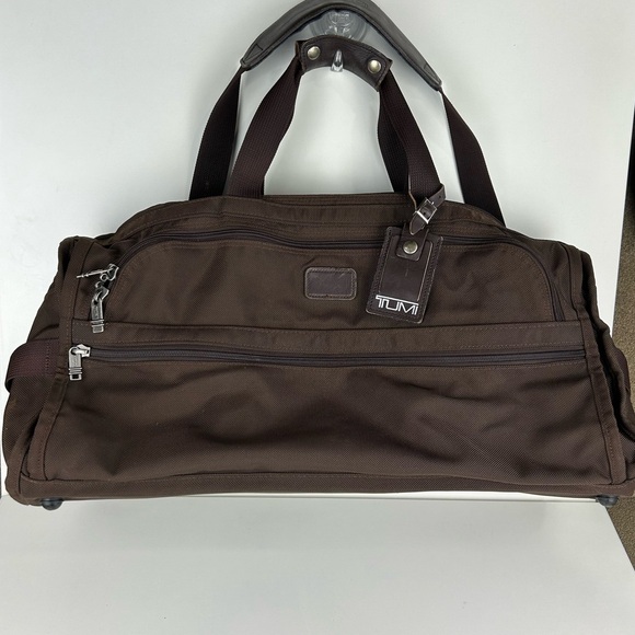 Tumi Other - TUMI Large Brown Men's Duffel Travel Bag